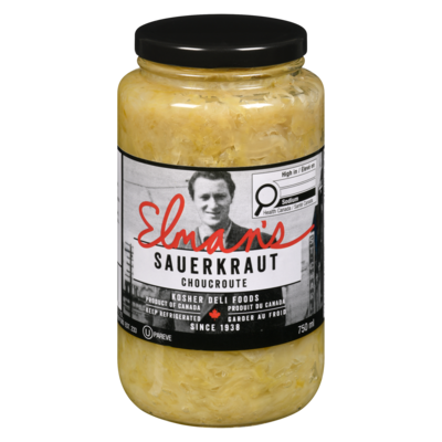 Elman’s Choucroute 750 ml, 1,33 $/100ml