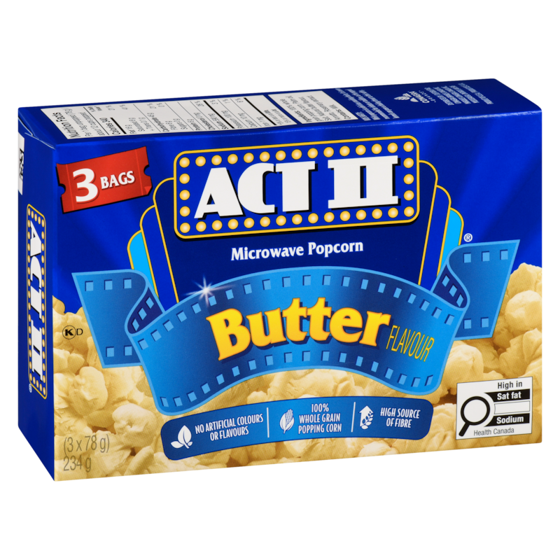 Microwave Popcorn Butter Favour