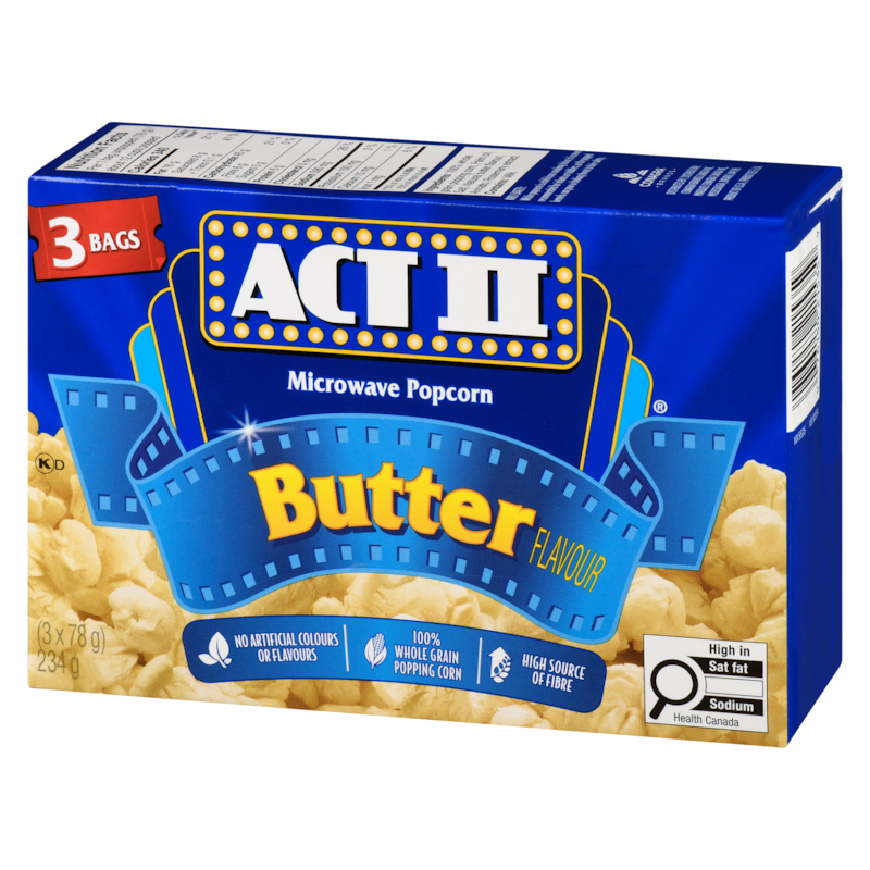 Microwave Popcorn Butter Favour