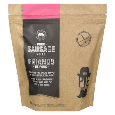 The Pie Commission Pork Sausage Rolls 760 g, $3.29/100g