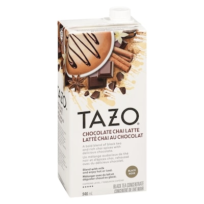 Black Tea Concentrate Chocolate Chai Latte