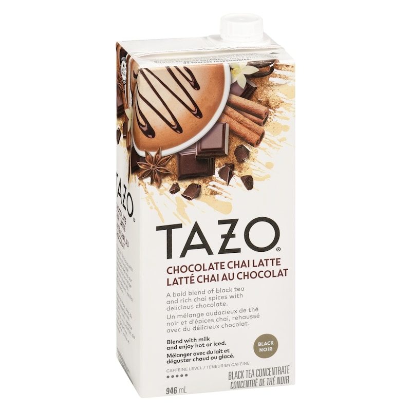 Black Tea Concentrate Chocolate Chai Latte
