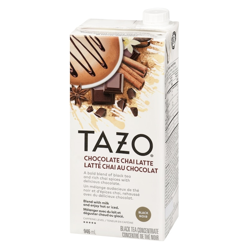 Black Tea Concentrate Chocolate Chai Latte