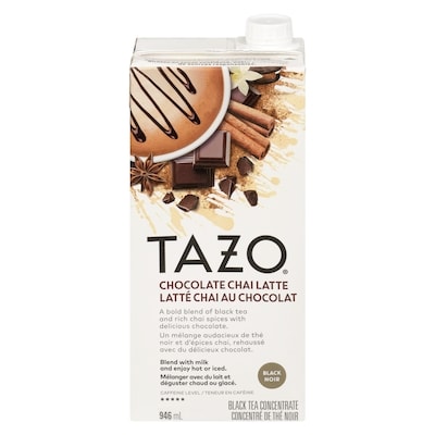 Tazo Concentré de thé noir latté chai au chocolat 946 ml, 0,95 $/100ml