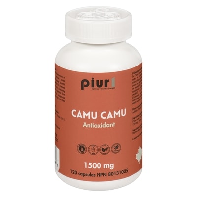 piur1 Camu Camu 1500 Mg 120 ea, $0.33/1ea