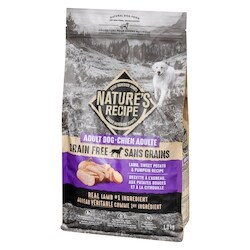 Nature's Recipe Natural Dog Food Adult Dog Lamb, Sweet Potato