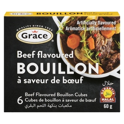 Grace Bouillon Beef Flavoured 60 g, $2.32/100g
