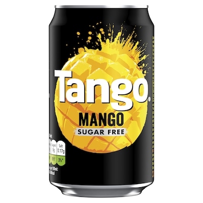 Tango Mango, Sugar Free 330 ml, $0.60/100ml