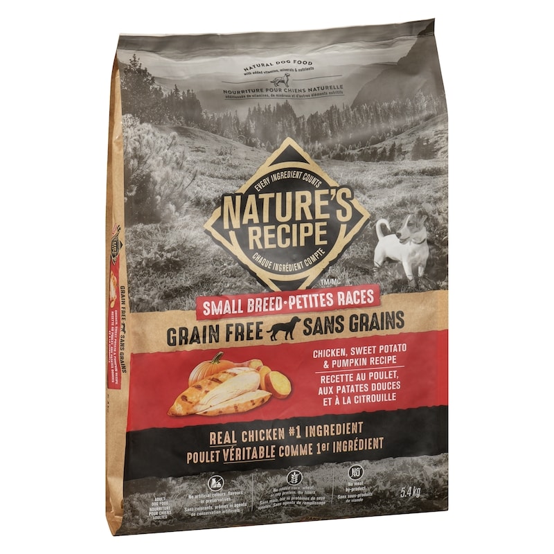 Adult Dog Food Small Breed Chicken, Sweet Potato & Pumpkin Recipe