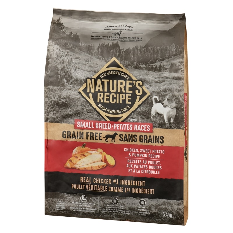 Adult Dog Food Small Breed Chicken, Sweet Potato & Pumpkin Recipe