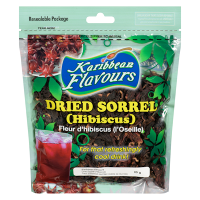 Karibbean Flavours Dried Sorrel 85 g, $5.00/100g