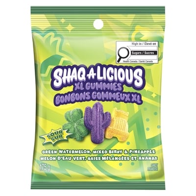 Hershey's Candy Sour Green Watermelon, Mixed Berry & Pineapple 175 g, $1.71/100g