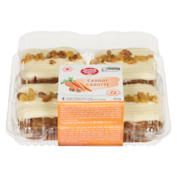  Gâteau carottes et fromage à la crème 265 g, 1,89 $/100g