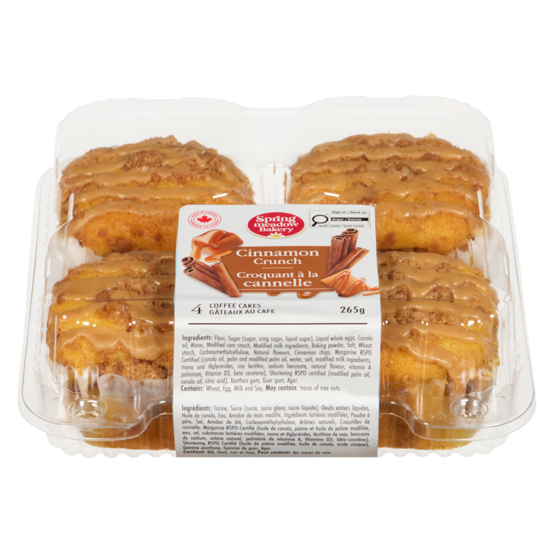 Coffee Cakes Cinnamon Crunch