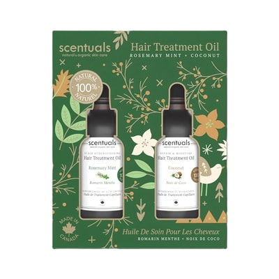 Scentuals Coffret cadeau duo d'huiles capillaires 1 ea, 12,00 $/1ch