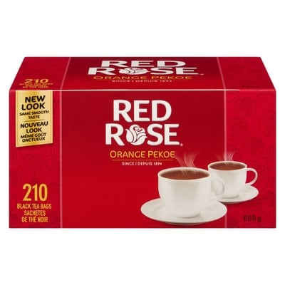 Red Rose Black Tea Bags Orange Pekoe 210 ea, $0.08/1ea