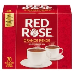 Red Rose Sachets de thé noir orange pekoe 70 ea, 0,10 $/1ch