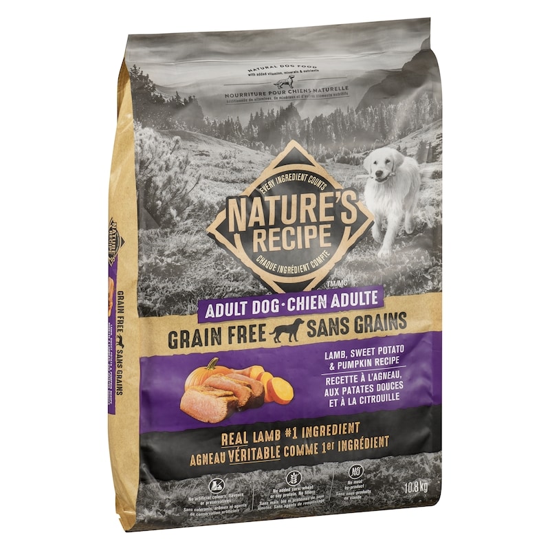 Natural Dog Food Adult Dog Lamb, Sweet Potato & Pumpkin Recipe