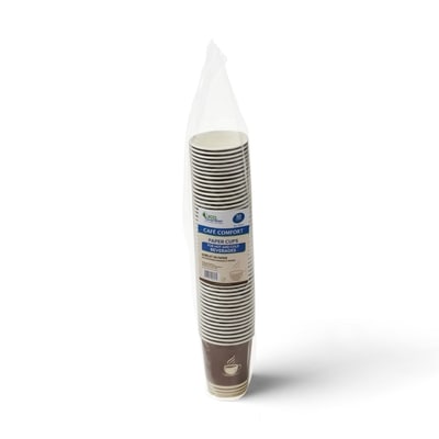 null Café Comfort, 8 oz PE-Lined Paper Cup 50 ea, $0.06/1ea