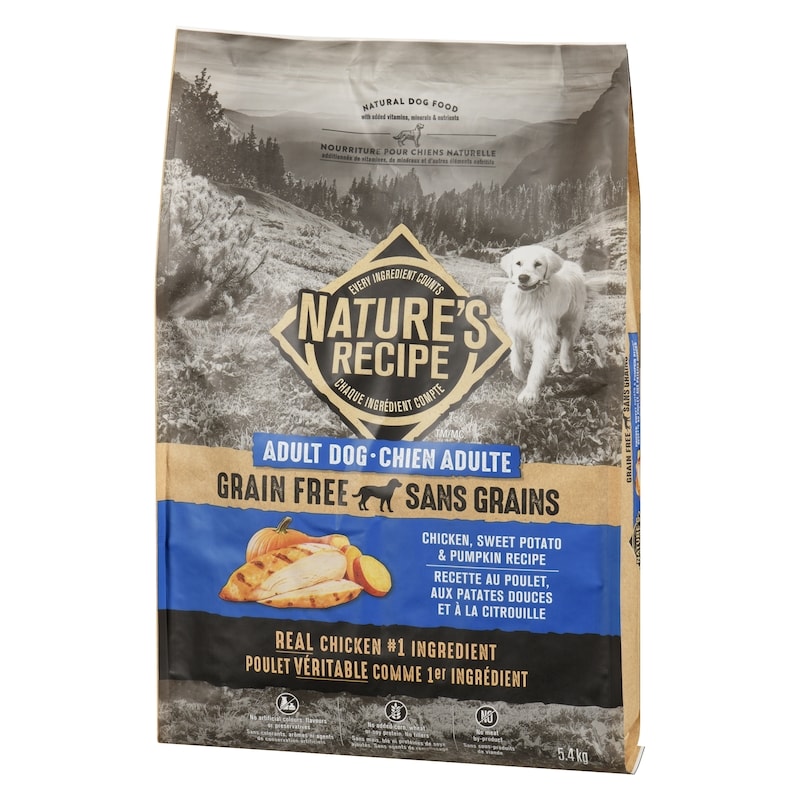 Natural Dog Food Adult Dog Chicken, Sweet Potato & Pumpkin Recipe