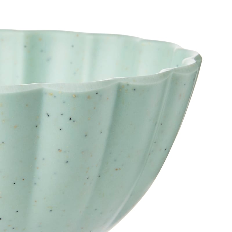 Scalloped Dip Bowl - Teal