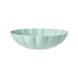 Life at Home Scalloped Large Bowl - Teal 1 ea, $18.00/1ea