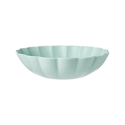 Life at Home Grand bol festonné – bleu sarcelle 1 ea, 18,00 $/1ch