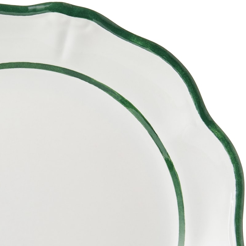 Dinner Plate - Vintage Trim