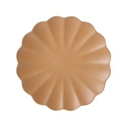 Life at Home Scalloped Dinner Plate - Mocha 1 ea, $7.00/1ea