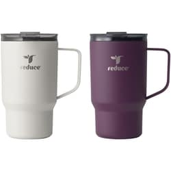 Reduce Hot1 Mug 18oz 2-Pack, Plum/Linen 2 ea, $10.50/1ea
