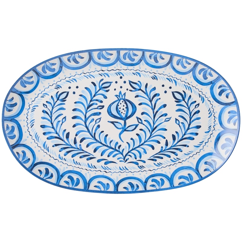 Large Oval Platter - Coastal