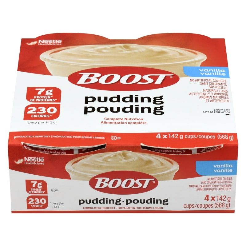 BOOST Vanilla Pudding