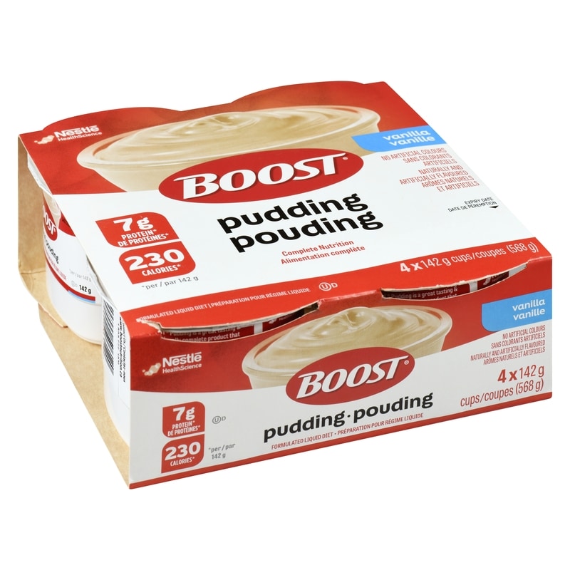 BOOST Vanilla Pudding