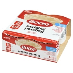 Nestle Health Science BOOST Vanilla Pudding - 4x142.0 g | Zehrs