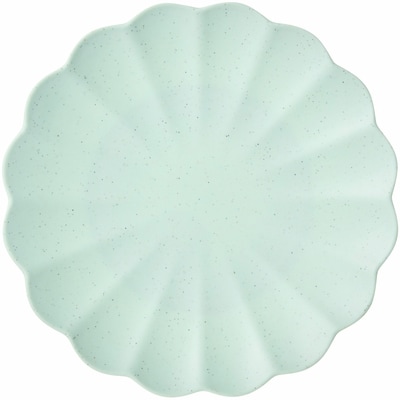 Life at Home Scalloped Dinner Plate - Teal 1 ea, $7.00/1ea