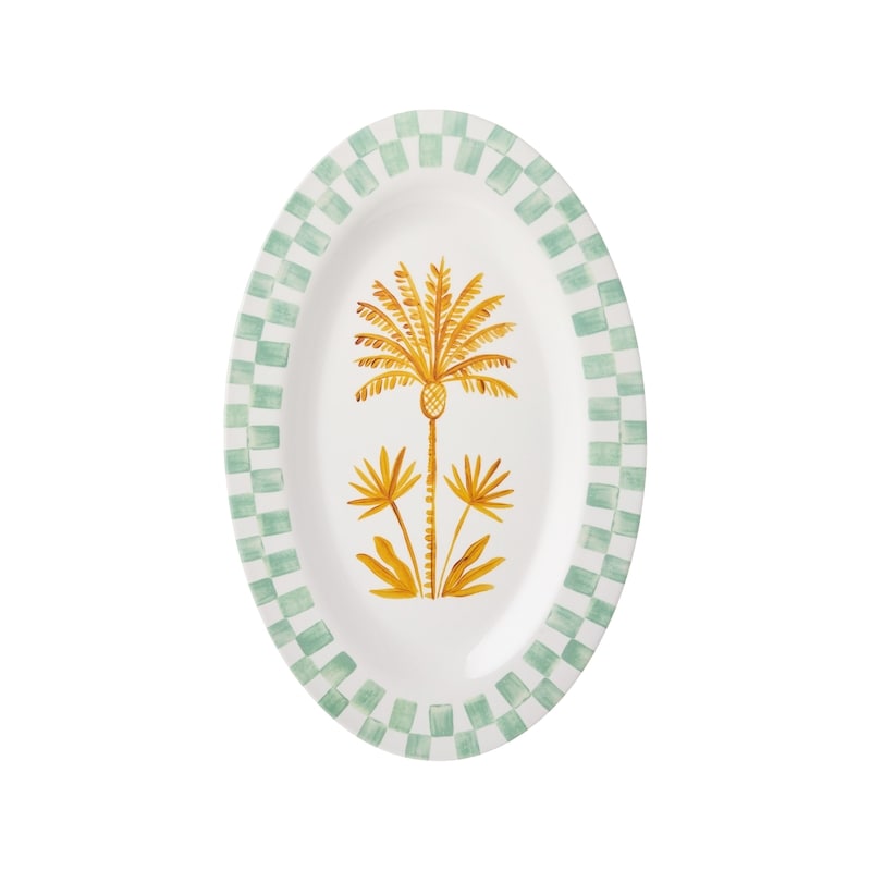 Tropical Oval Platter