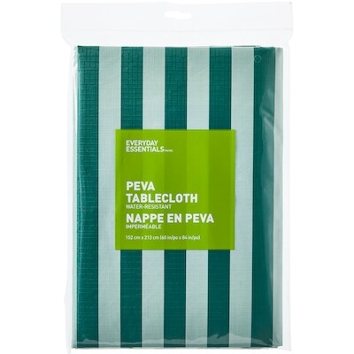 Everyday Essentials Nappe imperméable 60 po x 84 po – rayures 1 ea, 7,00 $/1ch