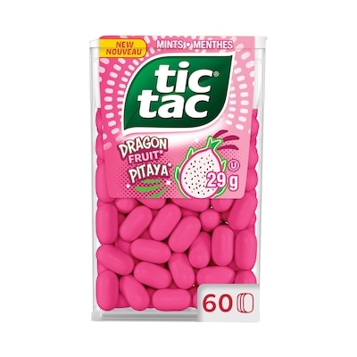 Tic Tac Mints, Dragon Fruit, Mint Candy, 60 Pills 29 g, $8.59/100g