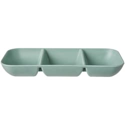 Life at Home 3 Divided Snack Platter - Teal 1 ea, $6.00/1ea