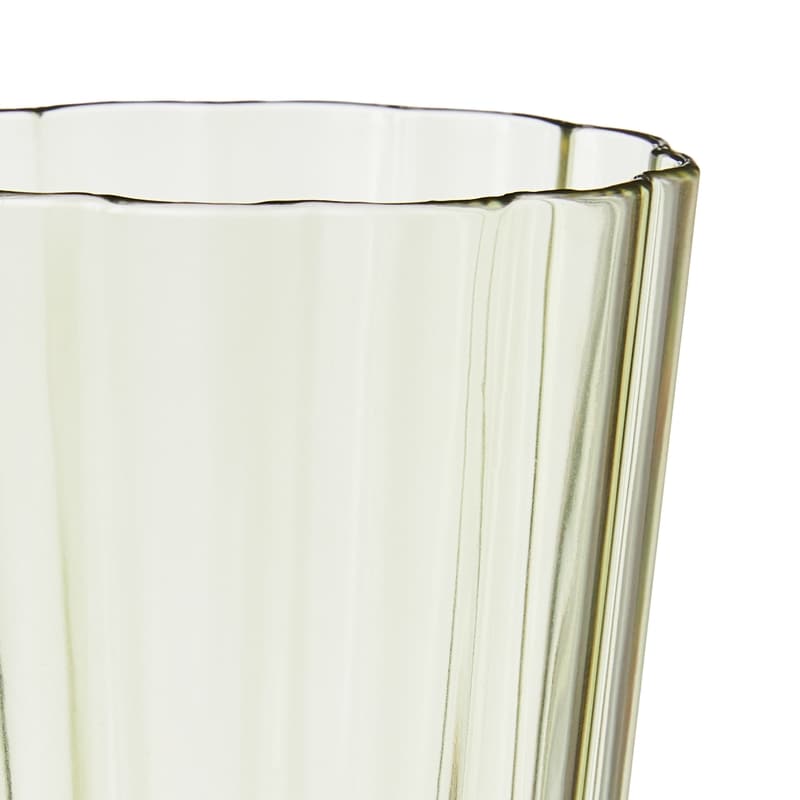 Tinted Flower Goblet - Green