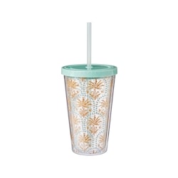 Life at Home To Go Tumbler - Palm Trees 1 ea, $8.00/1ea