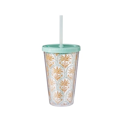 Life at Home To Go Tumbler - Palm Trees 1 ea, $8.00/1ea