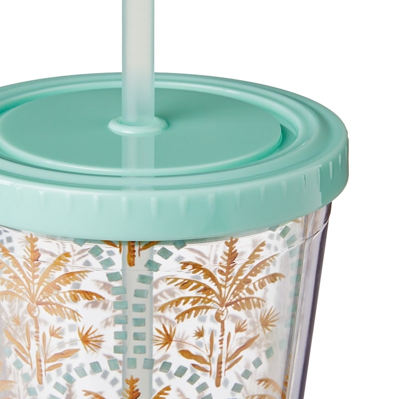 To Go Tumbler - Palm Trees