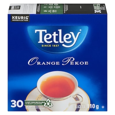 Tetley Orange Pekoe K-Cup Pods 30ct 30 ea, $0.77/1ea