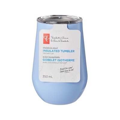 le Choix du Président Gobelet isotherme en acier inoxydable – bleu 1 ea, 10,00 $/1ch