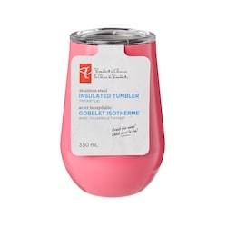 le Choix du Président Gobelet isotherme en acier inoxydable – rose vif 1 ea, 10,00 $/1ch
