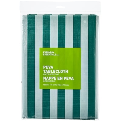 Everyday Essentials Nappe imperméable 52 po x 70 po – rayures 1 ea, 7,00 $/1ch