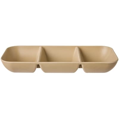 Life at Home Snack Tray, Three-Compartment, Coast Taupe 1 ea, $6.00/1ea
