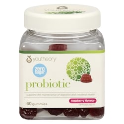Youtheory Probiotic Raspberry Flavour 60 ea, $0.47/1ea