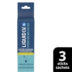 Liquid I.V Electrolyte Drink Mix Lemon Lime with Vitamins 3 ea, $2.60/1ea